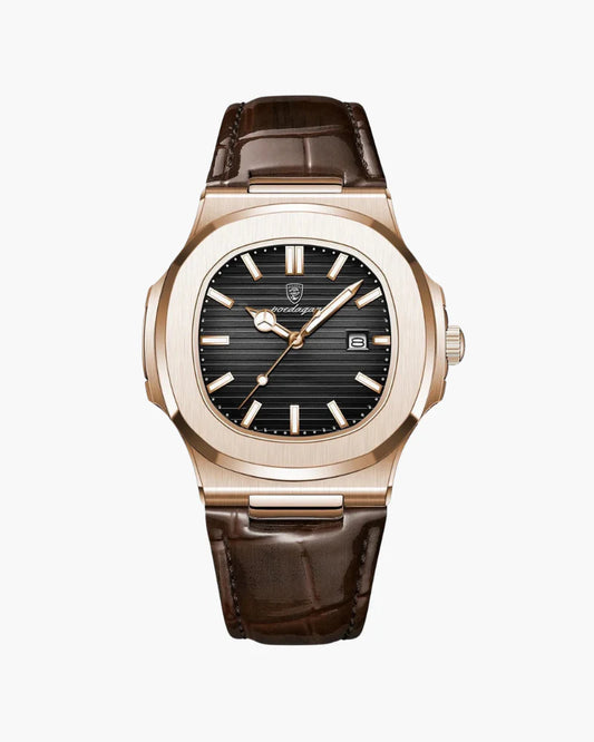 Lissabon leren horloge